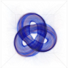 Line density projection in magnetic field data set